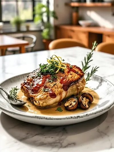 Chicken Lombardy Recipe – Classic Italian Chicken Dish - ready to serve
