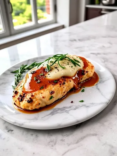 Chicken Lombardy Recipe - Easy Italian Chicken Dish - ready to serve