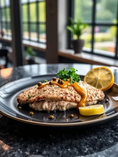 Easy Chicken Piccata Recipe - cooking process