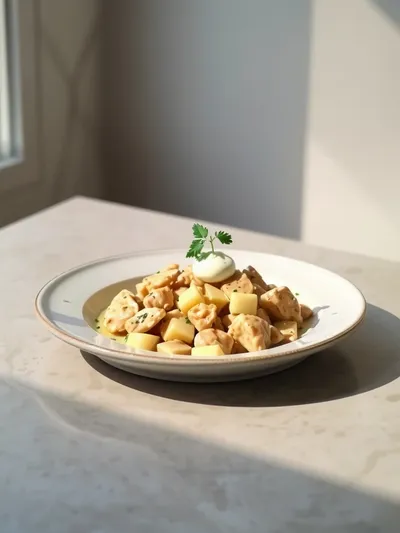 Chicken Stroganoff – Mouthwatering Creamy Delight - ready to serve
