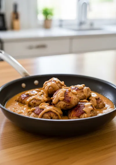 Chinese Peanut Butter Chicken - Easy Sweet & Savory
