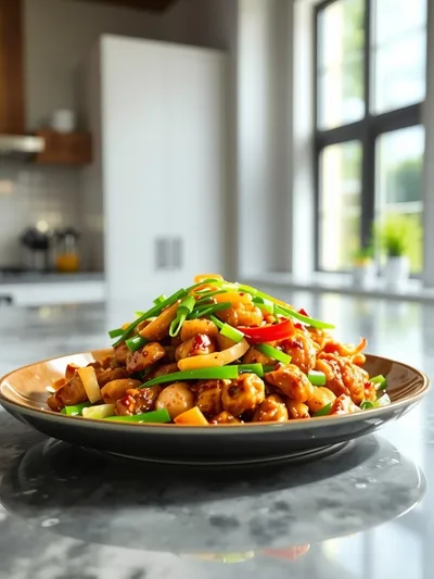 Chinese Scallion Chicken – Easy Budget Dinner