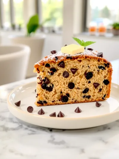 Irresistible Chocolate Chip Banana Bread - cooking process