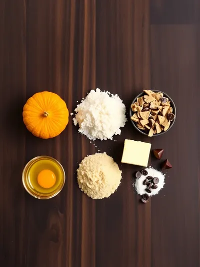 Chocolate Chip Pumpkin Bread Recipe - ingredients preparation