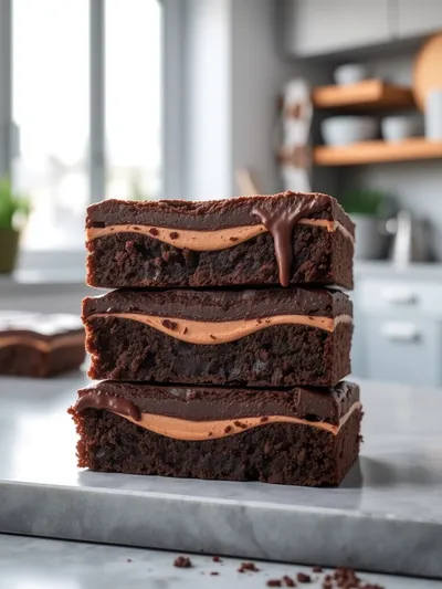Chocolate Mousse Brownies – Creamy Decadent Dessert