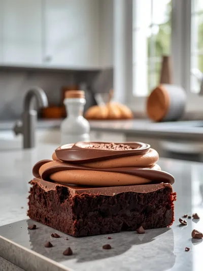 Chocolate Mousse Brownies – Creamy Decadent Dessert