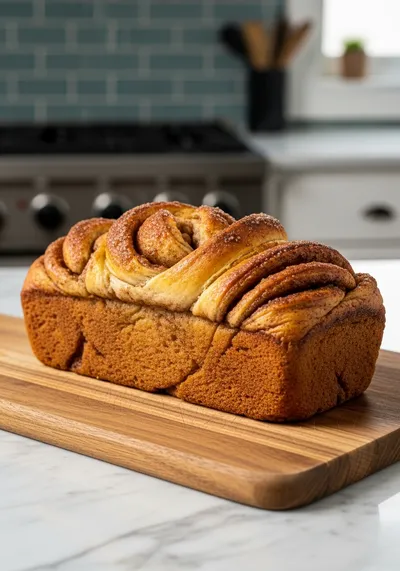 Cinnamon Apple Bread with Brown Sugar Swirl