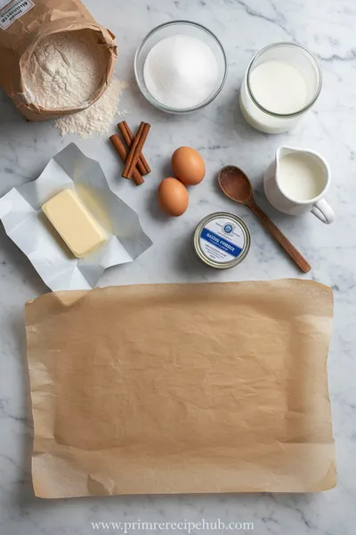 Cinnamon Roll Sourdough Discard Scones - cooking process
