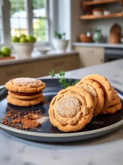 Cinnamon Snap Cookies – Classic Crisp Treat - ready to serve