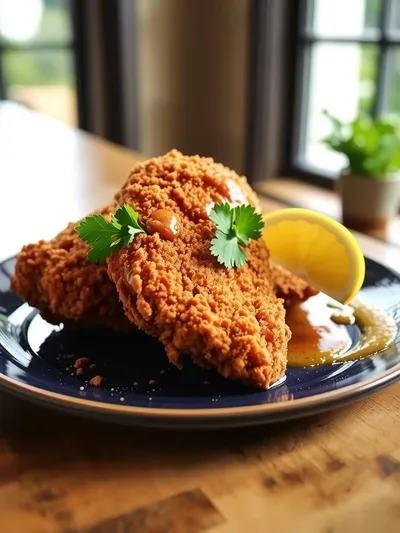 Country Fried Chicken Recipe - ready to serve