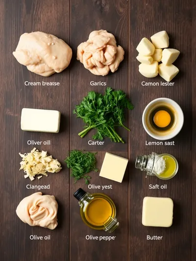 Cream Cheese Chicken Recipe - ingredients preparation