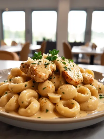 Creamy Chicken and Gnocchi - cooking process