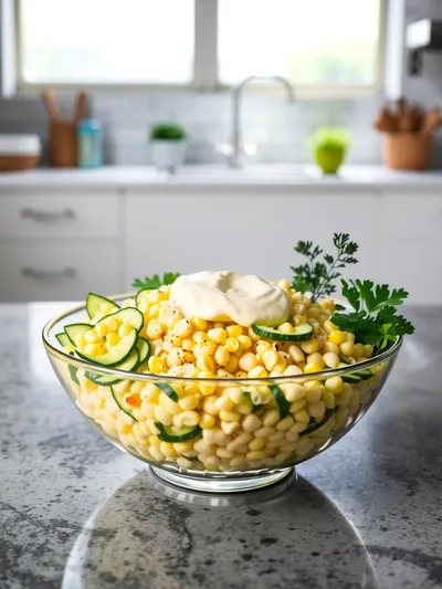 Creamy Corn Cucumber Salad – You’ll Crave Daily