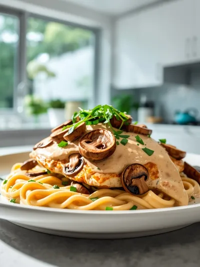 Creamy Mushroom Chicken