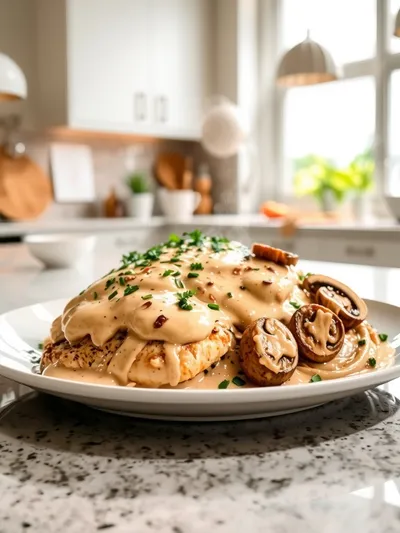 Creamy Mushroom Chicken