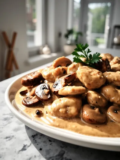 Creamy Mushroom Chicken