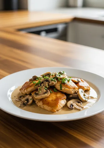 Creamy Mushroom Chicken Recipe