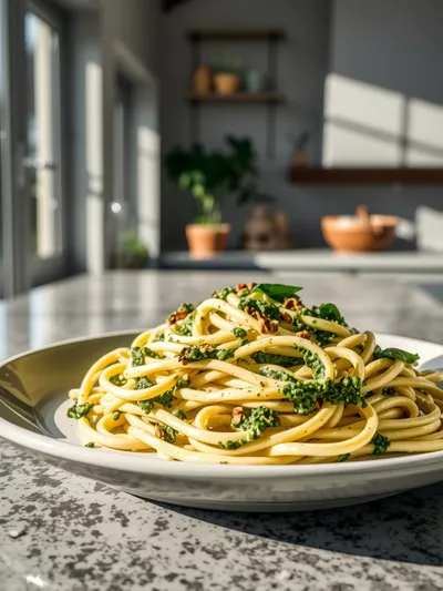 Creamy Pesto Pasta Sauce Recipe