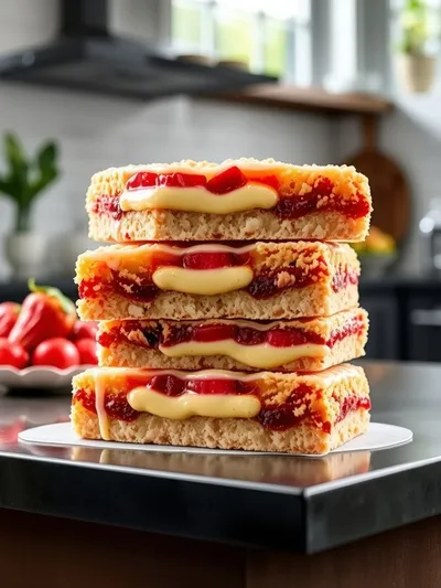 Creamy Rhubarb Custard Bars – Easy Spring Dessert
