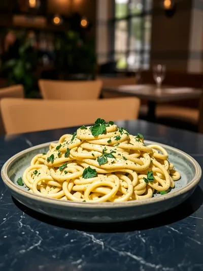 Creamy Zucchini Lemon Pasta Recipe - cooking process