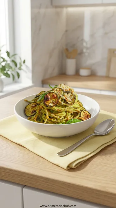 Creamy Zucchini Lemon Pasta