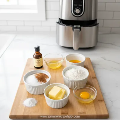Crispy Air Fryer Churro Bites - cooking process