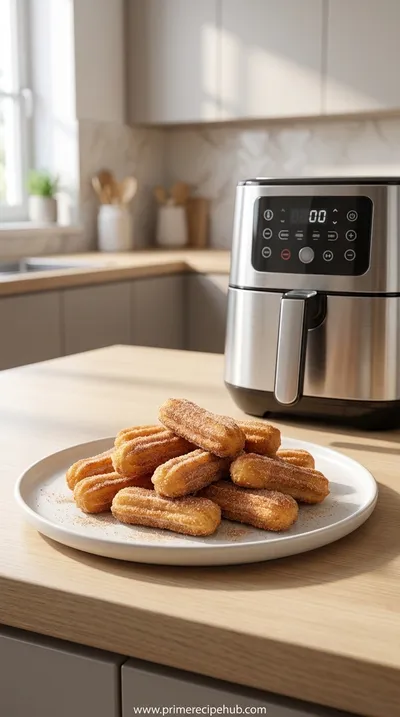 Crispy Air Fryer Churro Bites