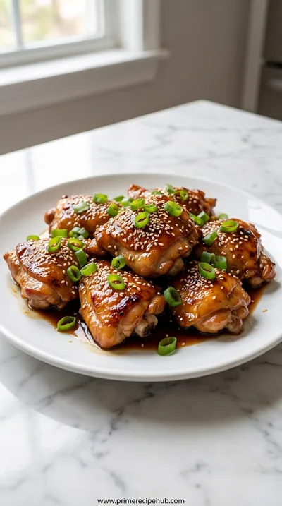 Crockpot Teriyaki Chicken – Easy Dump‑and‑Go Recipe