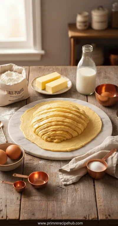 Authentic Croissants Recipe – Make Fresh at Home - cooking process