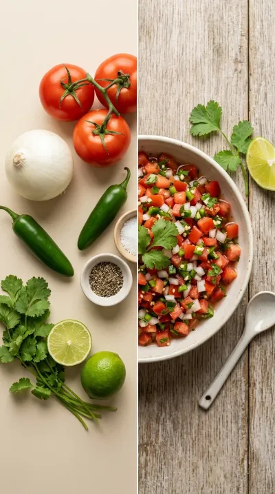 Fresh Authentic Pico De Gallo - ready to serve