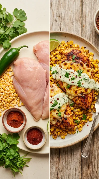 Street Corn Chicken – Easy Weeknight Recipe - ready to serve