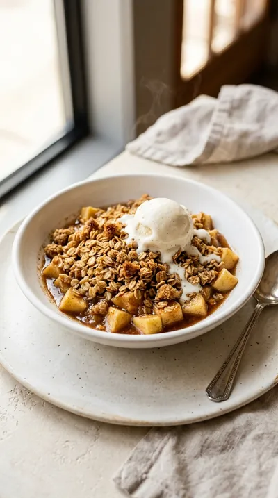Easy Cinnamon Apple Crisp