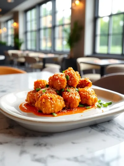 Double Crunch Orange Chicken - ready to serve