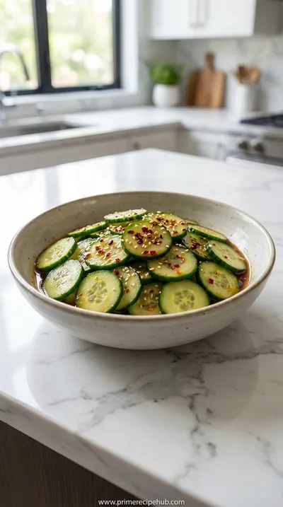 Easy Asian Cucumber Salad