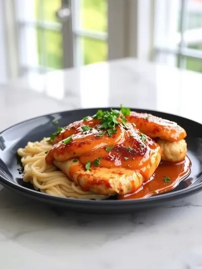 Easy Smothered Chicken Recipe - ready to serve