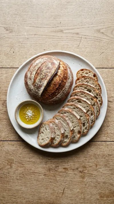 Beginner-Friendly Sourdough Bread - cooking process