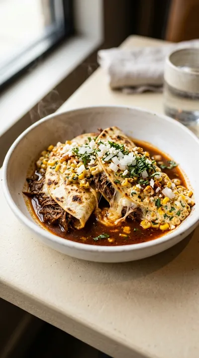 Street Corn Birria Quesadillas