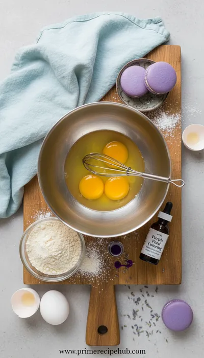 French Macarons – Beginner Friendly Recipe - ingredients preparation