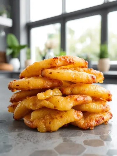 Fried Pineapple – Sweet Crisp Appetizer