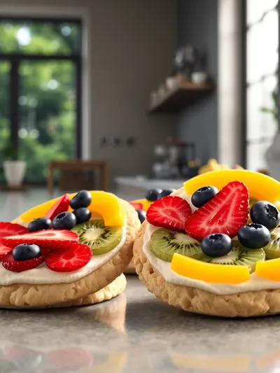 Fruit Pizza Cookies