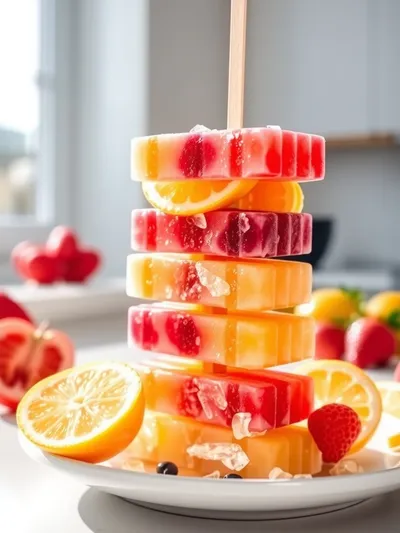 Fruit Popsicles – Refreshing Summer Treat