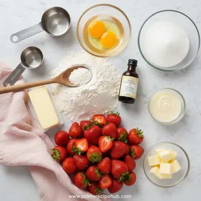 Glazed Strawberry Bread Recipe – Sweet Summer Treat - cooking process