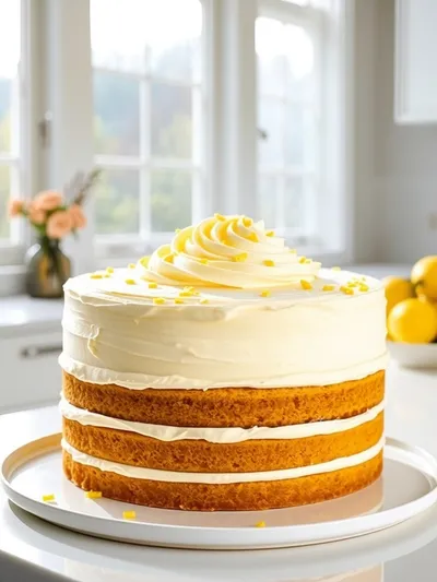 Gluten-Free Lemon Velvet Cake