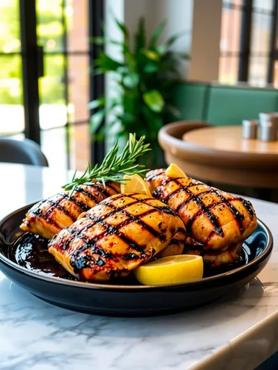 Grilled Chicken – Juicy, Charred & Ready in 20 Minutes - cooking process