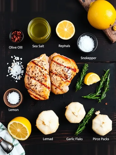 Grilled Chicken – Juicy, Charred & Ready in 20 Minutes - ingredients preparation