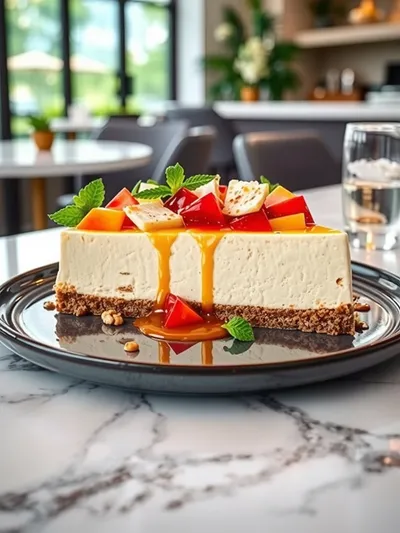 Hawaiian Cheesecake Salad Recipe - ready to serve
