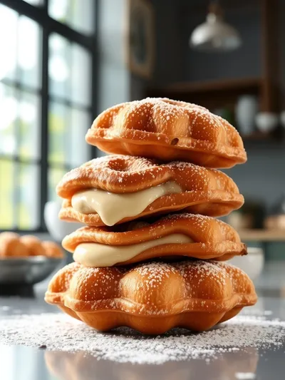 Hazelnut Cream Beignets Recipe