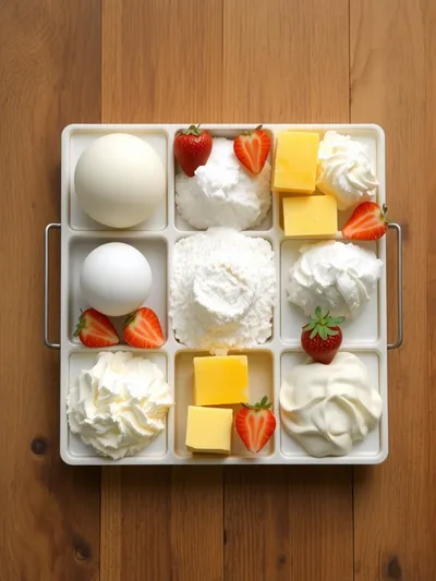 Heaven on Earth Cake - ingredients preparation