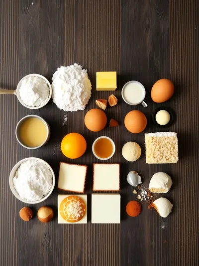 Heaven on Earth Cake - ingredients preparation