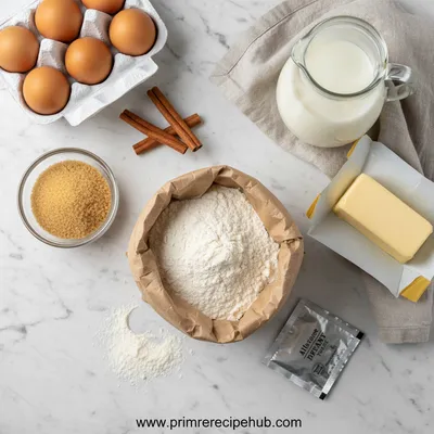 Homemade Cinnamon Rolls Recipe - cooking process
